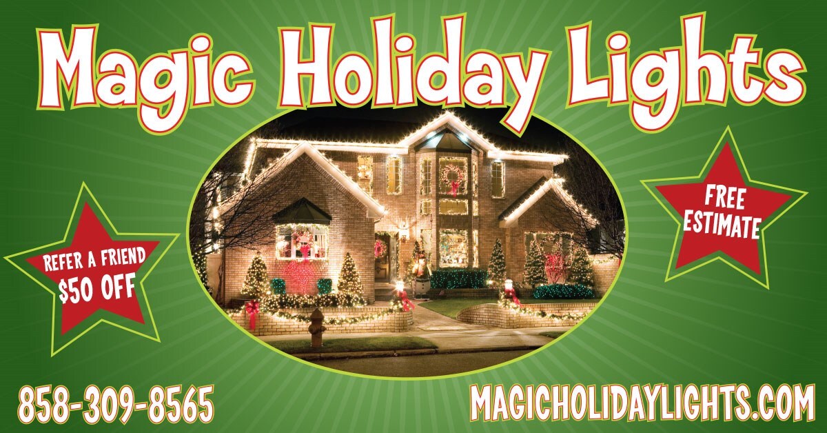 Magic Holiday LIghts in San Diego, CA