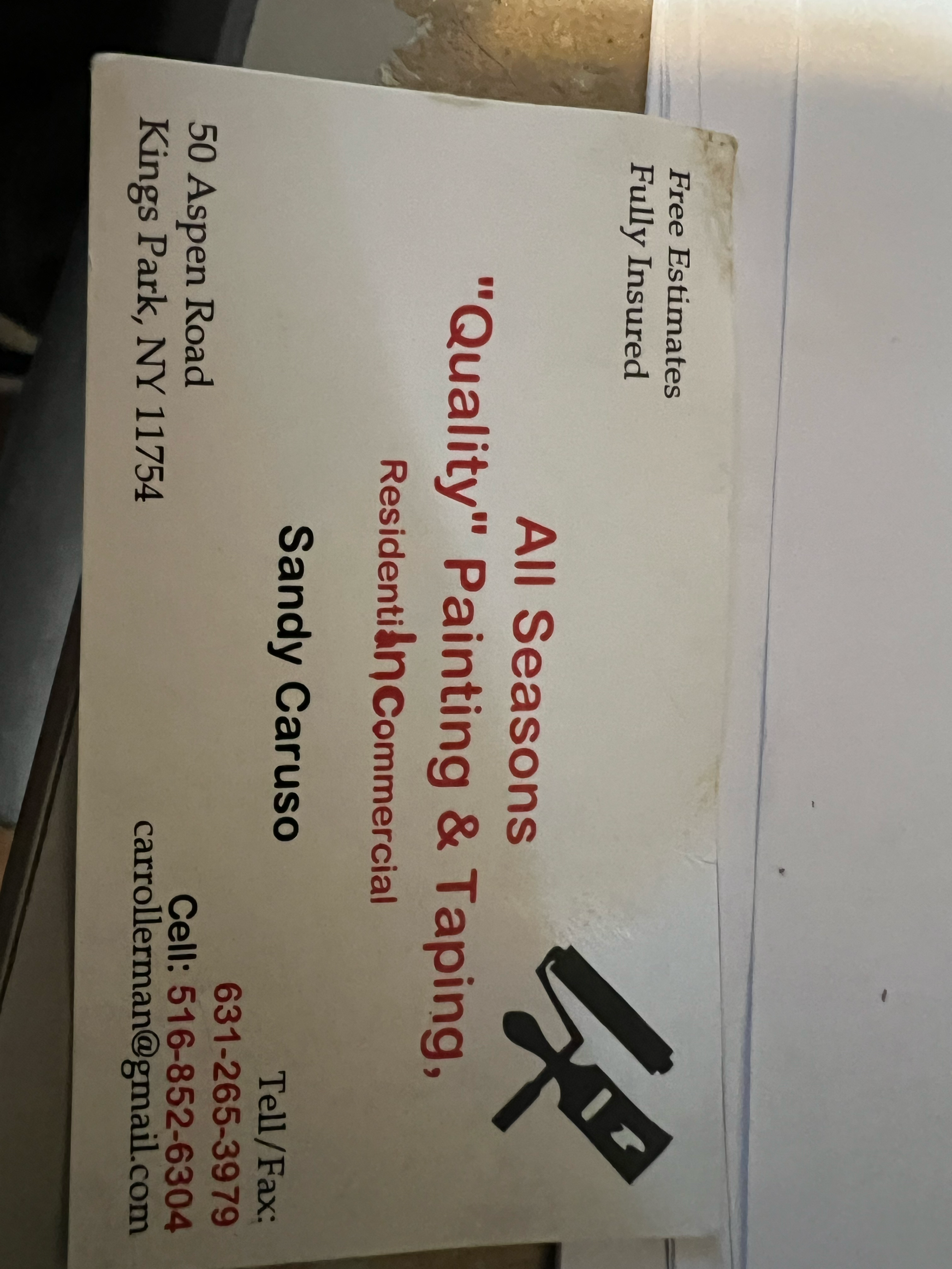 All Seasons Quality Painting & Taping,Inc. in Kings Park, NY