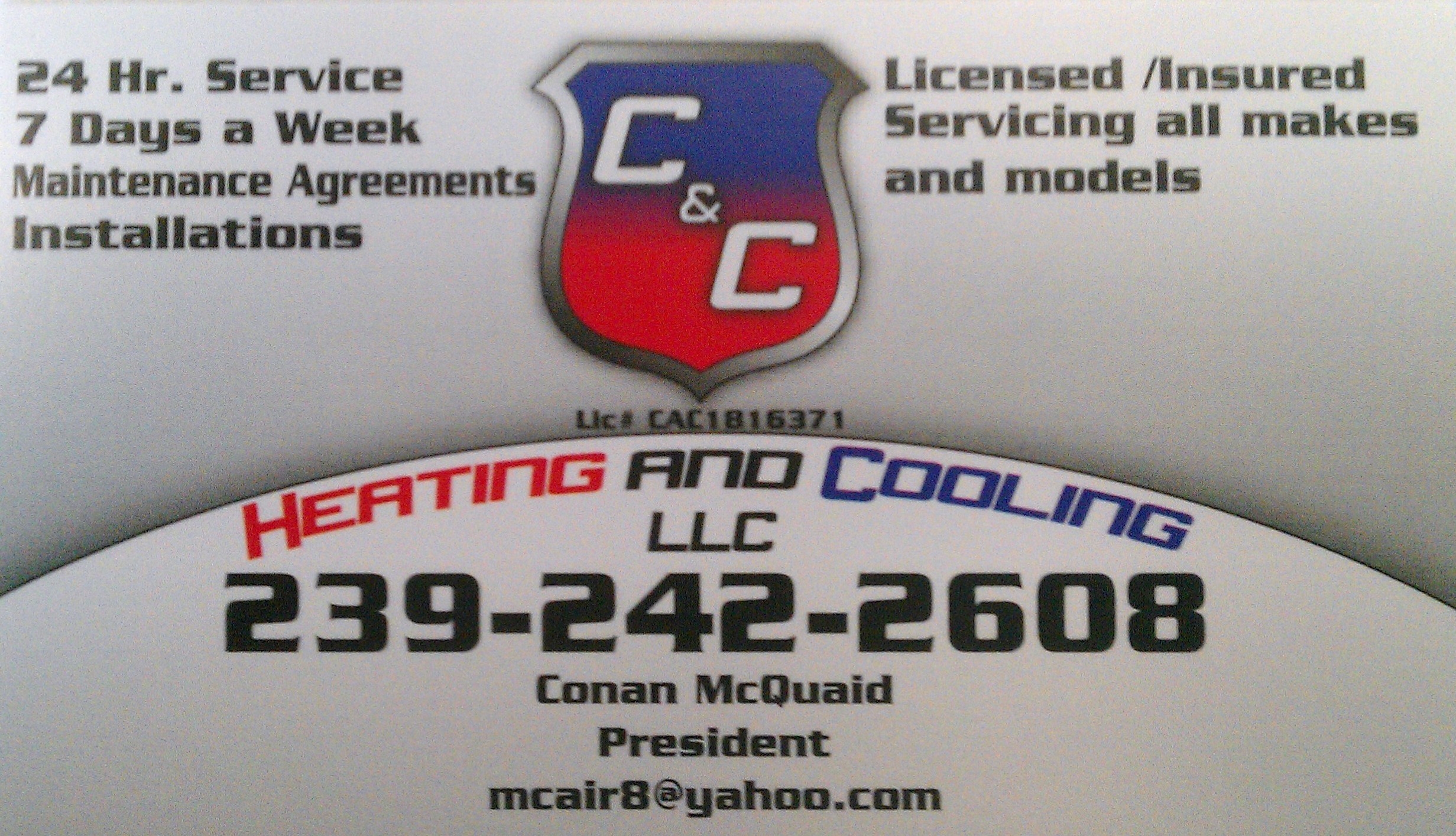 C and C Heating and Cooling LLC in Cape Coral, FL