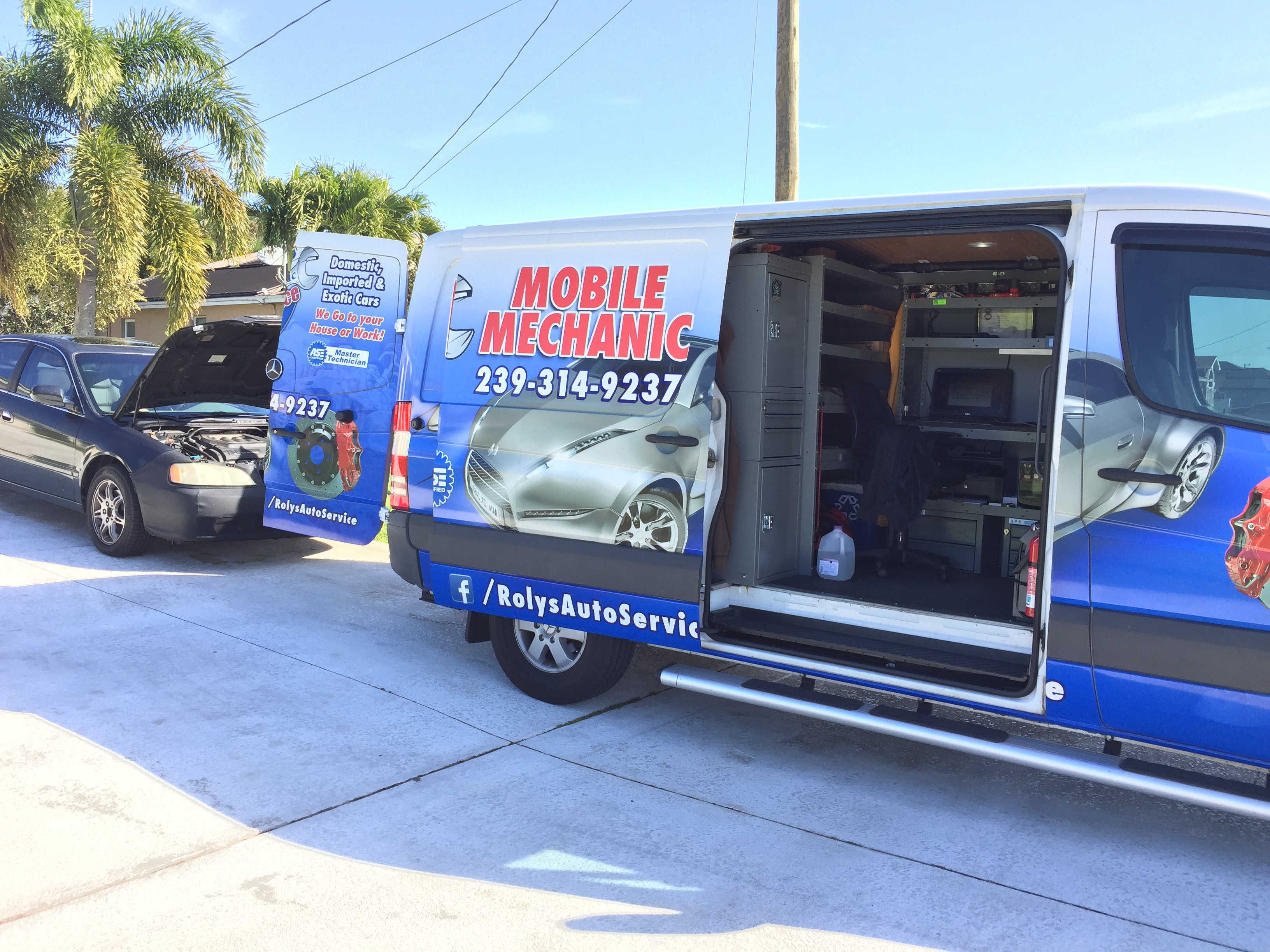 Roly's Auto & Marine Service Mobile Mechanic in Miami, FL