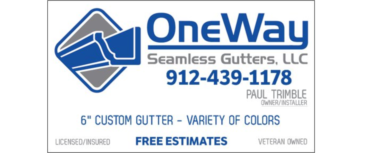 OneWay Seamless Gutters, LLC in Kingsland, GA
