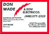 Don Wade & Son Electric Co in Los Gatos, CA