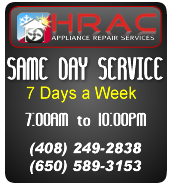 Hrac Appliance Repair in San Jose, CA