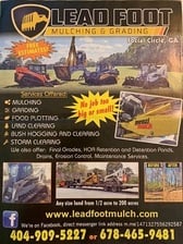 Lead Foot Mulching & Grading, LLC in Social Circle, GA