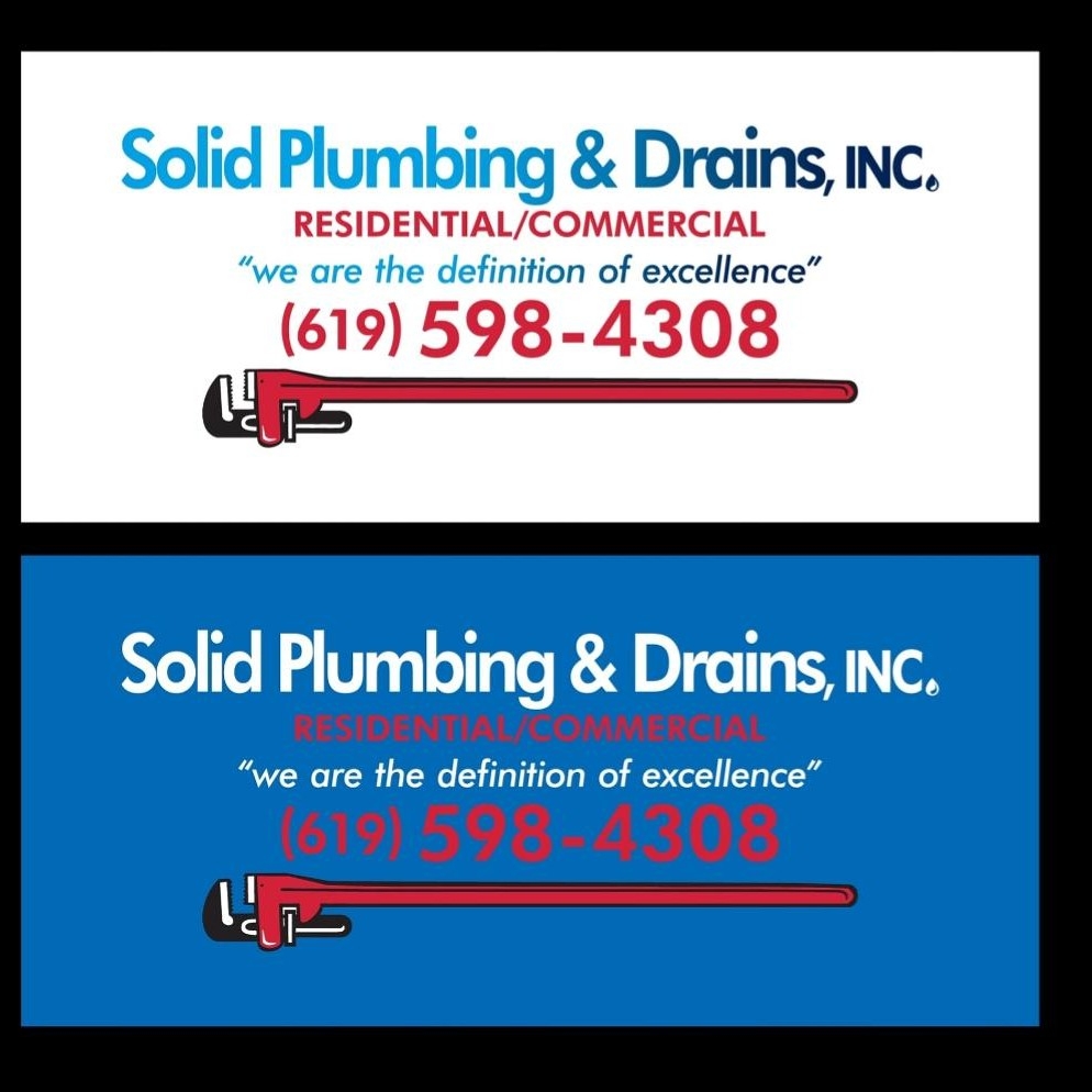 Solid Plumbing & Drains Inc. in Chula Vista, CA