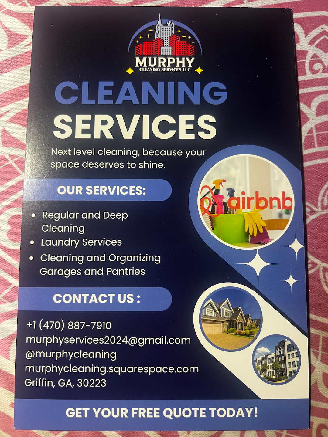 Murphy Cleaning Services  in Griffin, GA