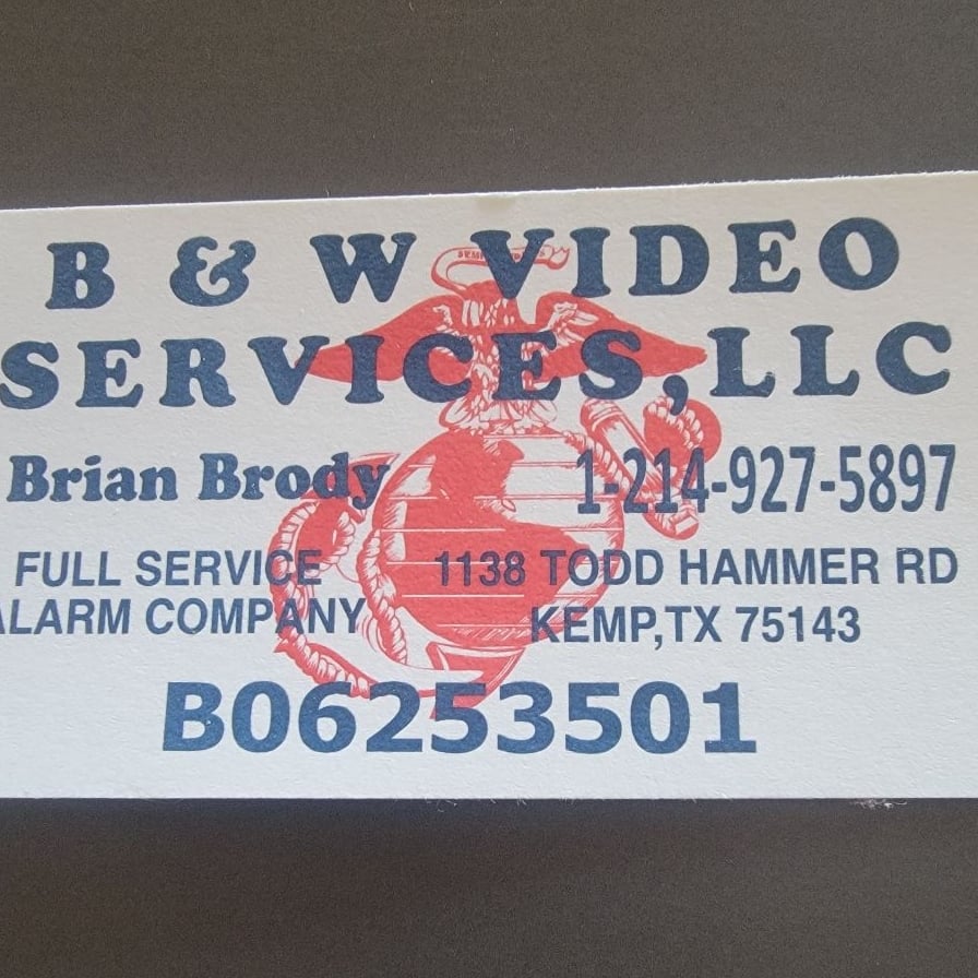 B & W Video Services in Kemp, TX