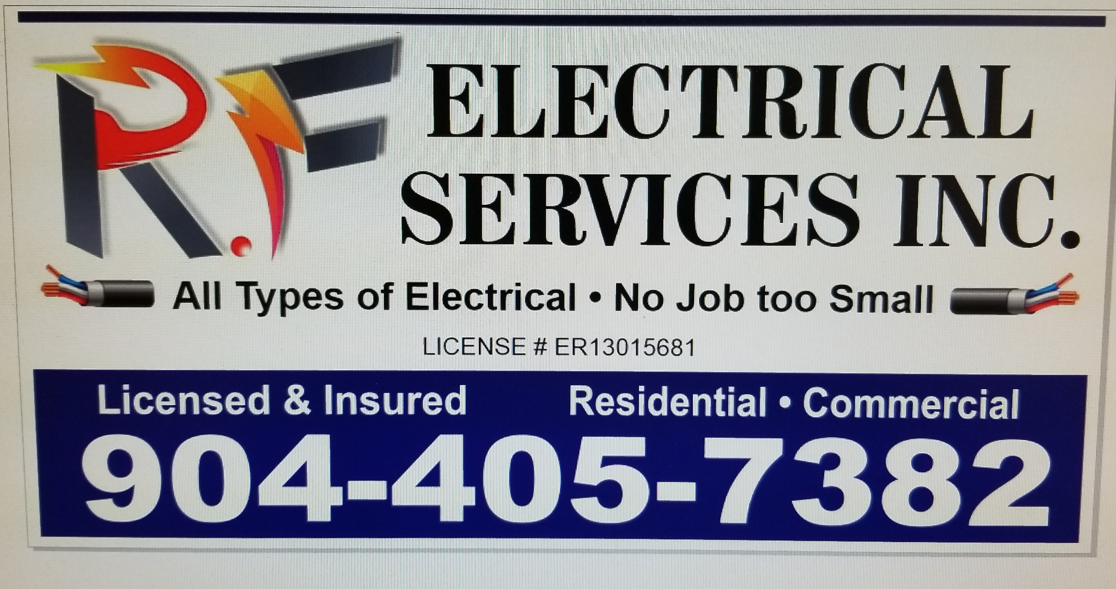 R.F. Electrical Services Inc. - Repairs & Installations Professional in ...