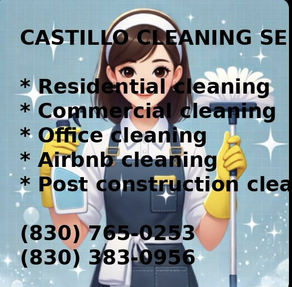 Castillo Cleaning Services in Mcqueeney, TX