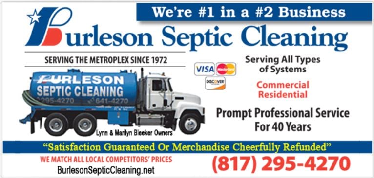 Burleson Septic Cleaning in Burleson, TX
