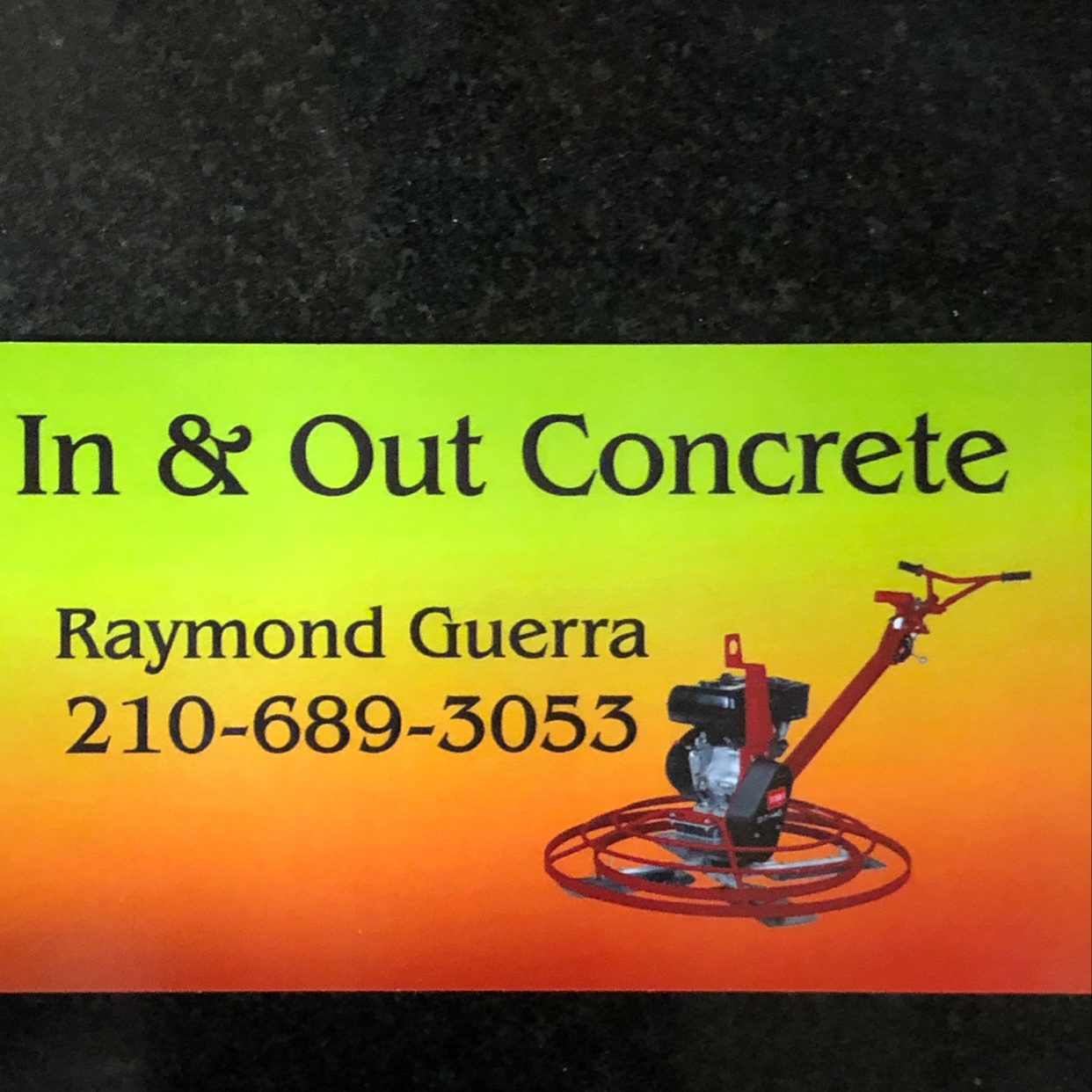 In and out concrete in San Antonio, TX
